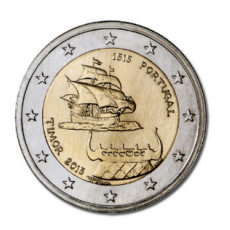 Portugal 2€ 500 Anos do 1º Contacto com Timor 2015 